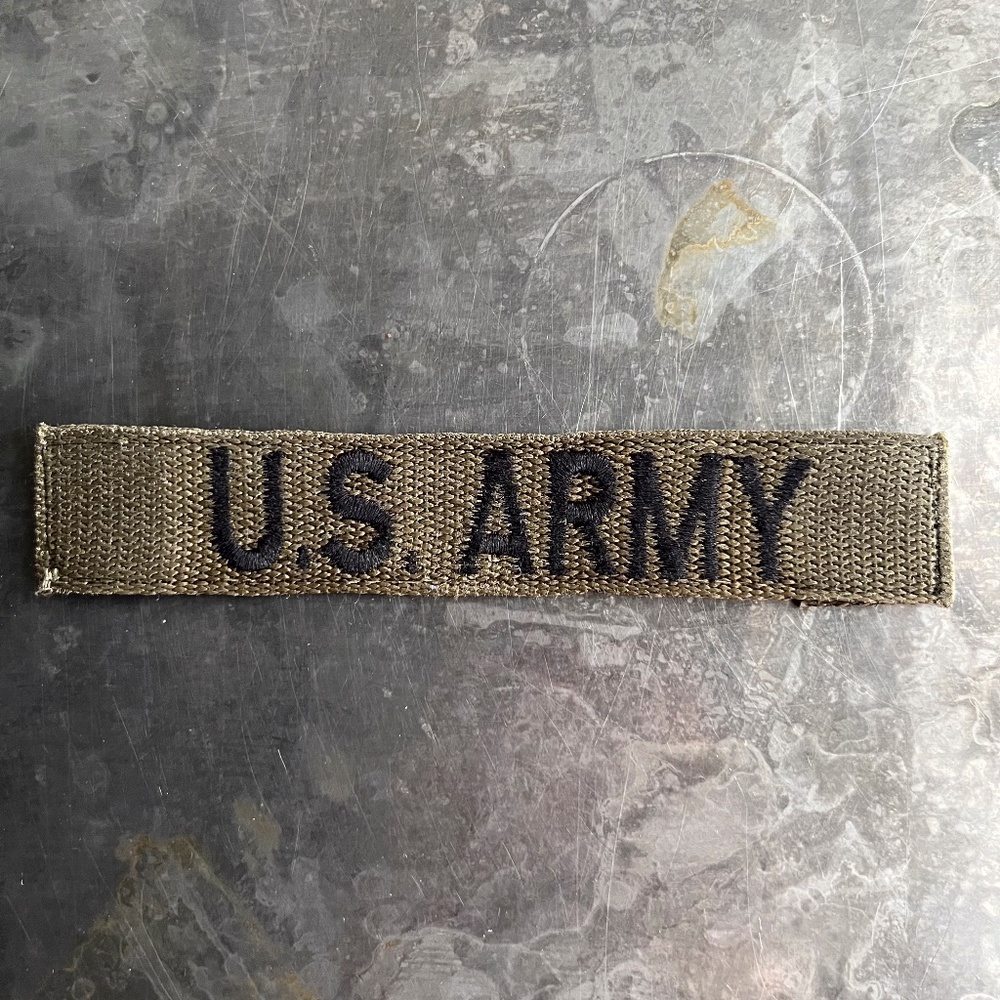 U.S. ARMY embroidered tape patch - Vintage